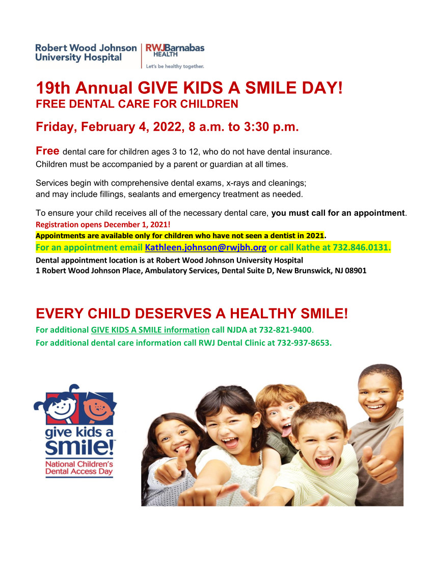 give kids a smile day flyer 