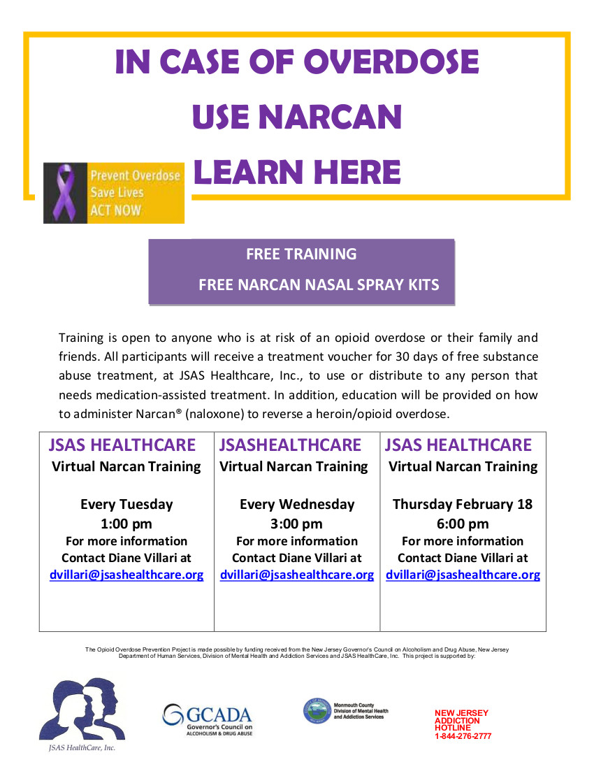 Narcan training