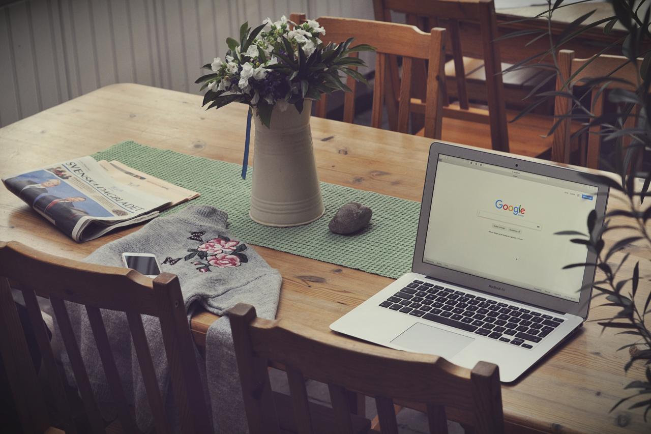 work from home space