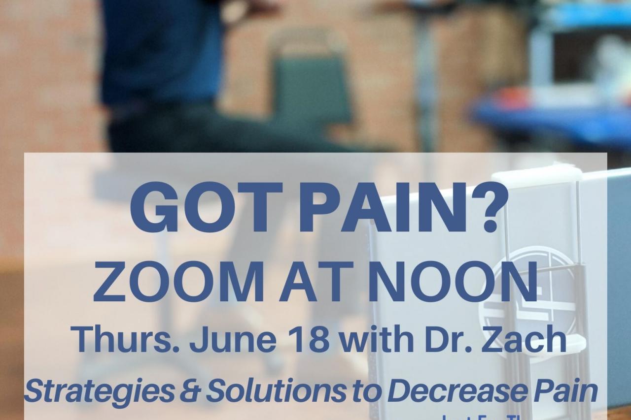 pain management flyer