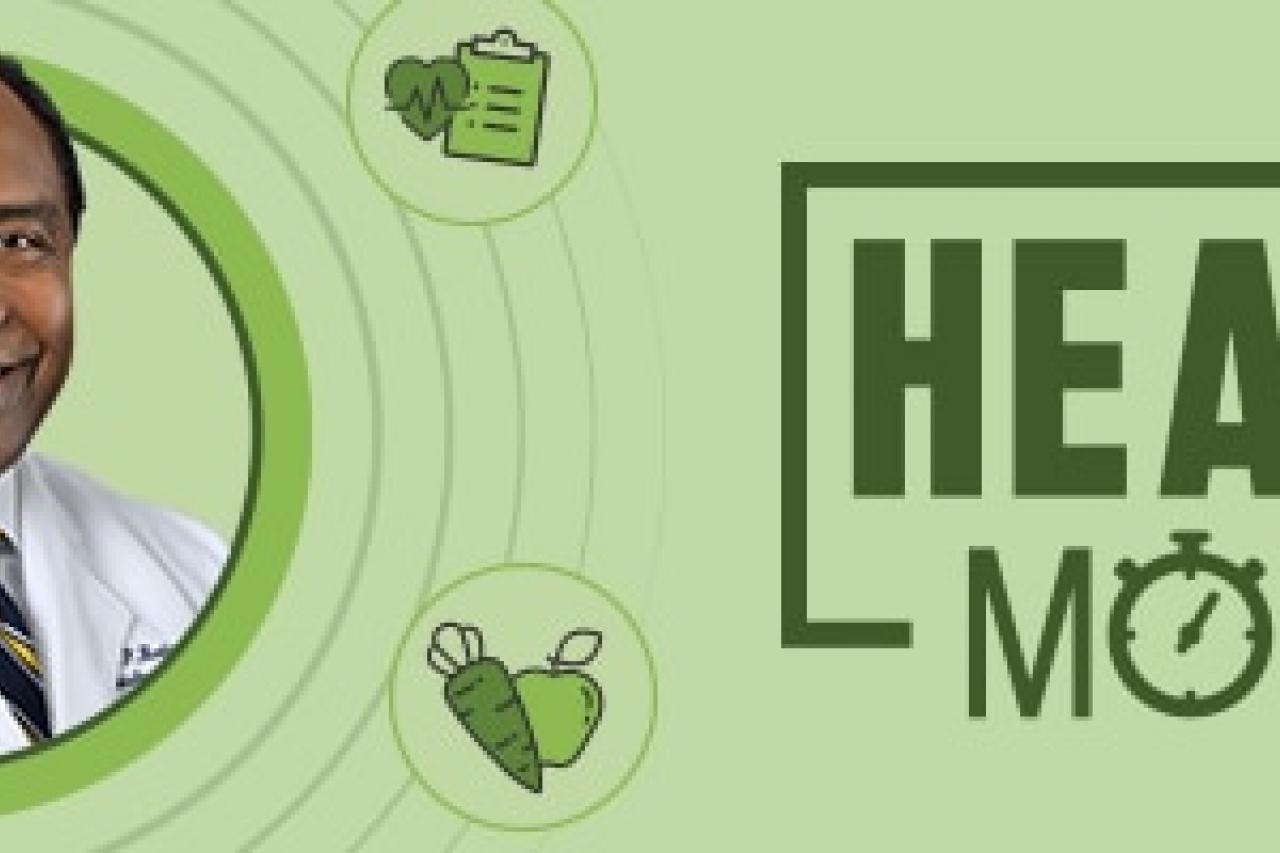 Healthy Moments Radio Broadcast banner