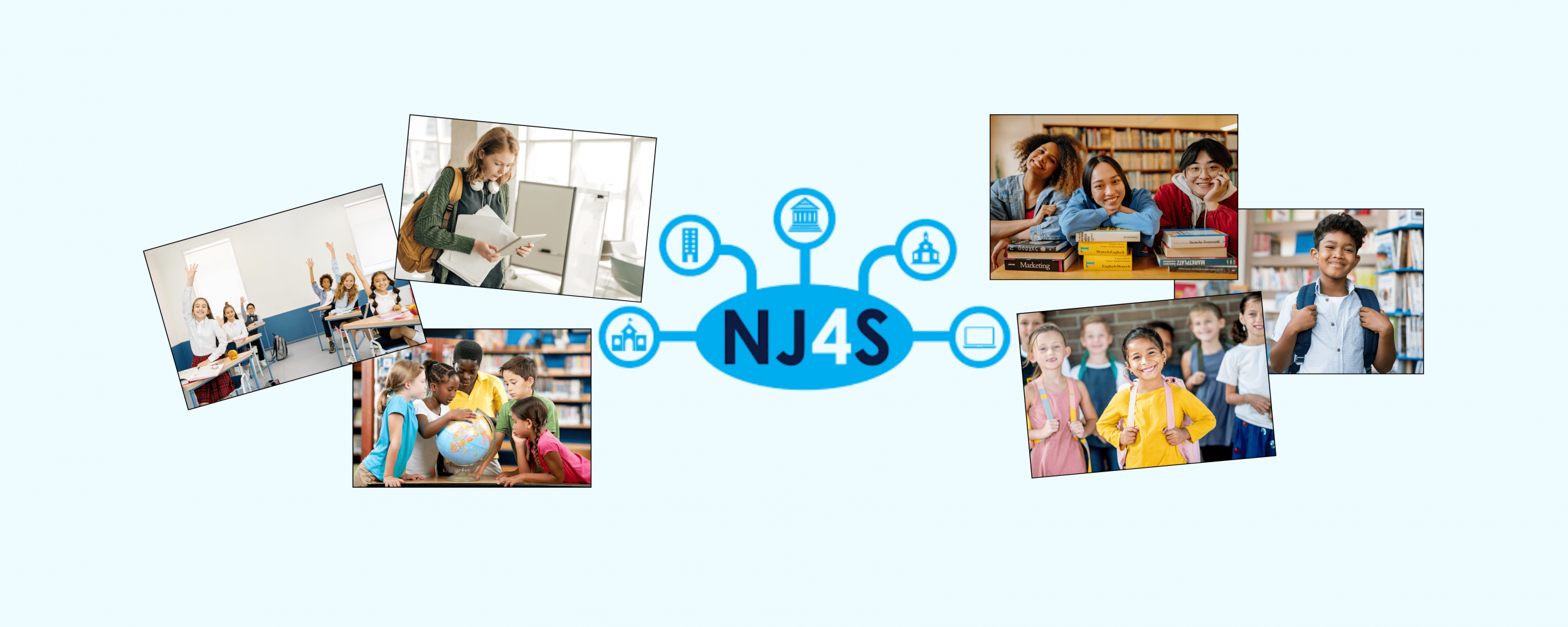 NJ4S with photos of different students