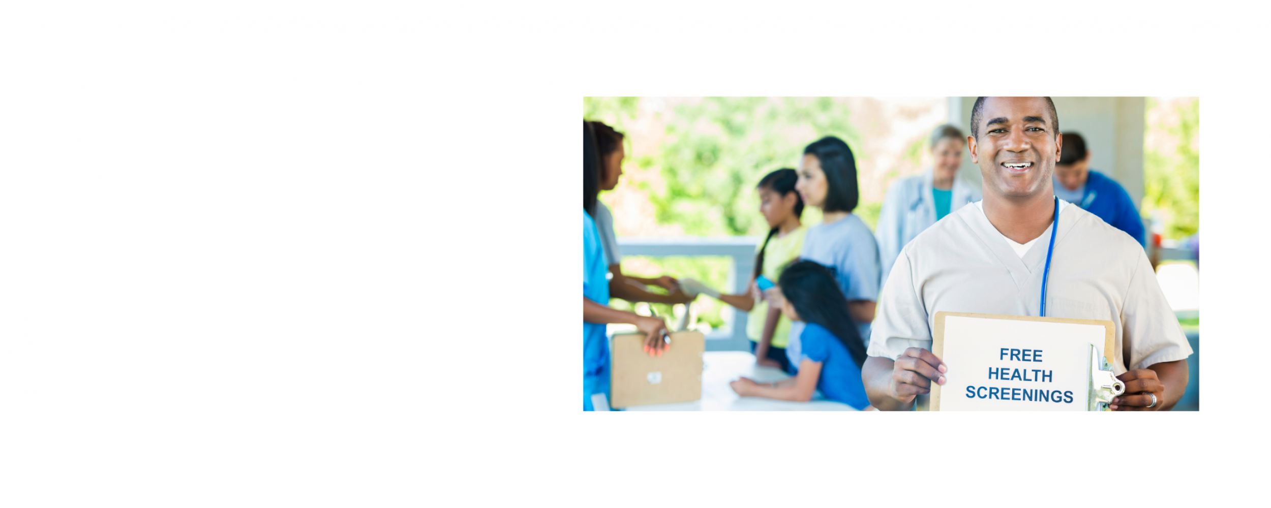 Free Wellness Screenings Banner