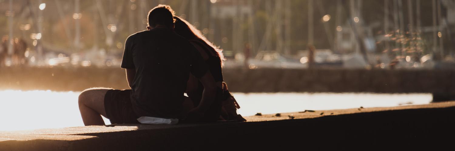 Couple sitting