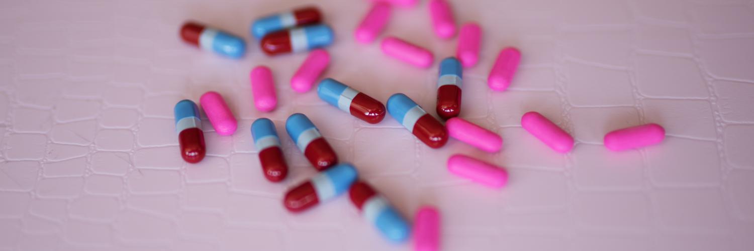 colorful pills