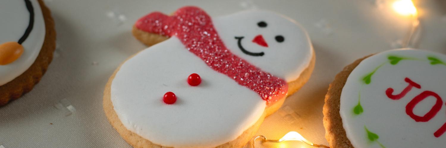 snowman cookie
