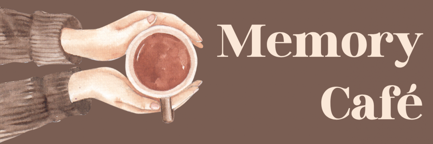 Illustration of hands holding a cup of coffee.