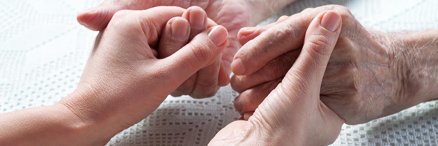 hands elderly